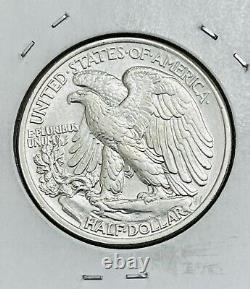 1938 Walking Liberty Half Dollar AU+ 90% Silver