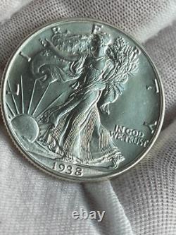 1938 Walking Liberty Half Dollar GEM BU