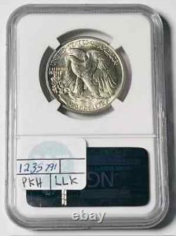 1938 Walking Liberty Half Dollar NGC MS-64