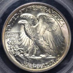 1938 Walking Liberty Half Dollar Pcgs Ms 65 Great Silver Sheen And Mint Bloom