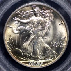 1938 Walking Liberty Half Dollar Pcgs Ms 65 Great Silver Sheen And Mint Bloom