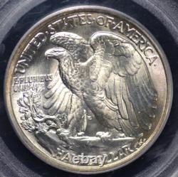 1938 Walking Liberty Half Dollar Pcgs Ms 65 Great Silver Sheen And Mint Bloom