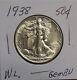 1938 Walking Liberty Half Dollar-gem Bu Gem Brilliantly Uncirculated