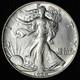 1938 Walking Liberty Silver Half Dollar Au+ E335 Yang