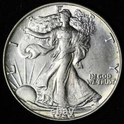 1938 Walking Liberty Silver Half Dollar AU+ E335 YANG
