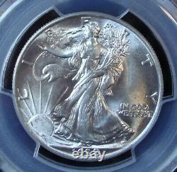 1938 Walking Liberty Silver Half Dollar PCGS MS 66