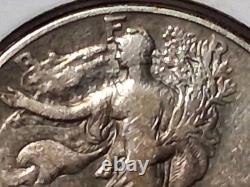 1938-d Walking Liberty Half Dollar. Xf Condition. Low Mintage. Key Date Coin