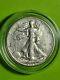 1938-d Walking Liberty Half Dollar. Xf/au. Rare. Low Mintage. Key Date