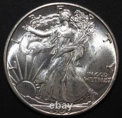 1939 50C Walking Liberty Half Dollar CHOICE UNC (OBV SCRATCH) SMH-315
