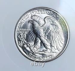 1939 50c Silver Half Dollars Liberty Walking MS-67