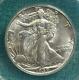 1939-d. Au58. Walking Liberty Half Dollar. Anacs Graded