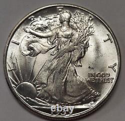1939-D Silver Walking Liberty Half Grading GEM BU Flashy Premium Quality Coin a9