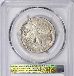 1939 Liberty Walking Half Dollar PCGS MS-66 Mint State 66