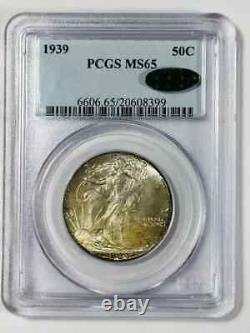 1939 P Walking Liberty Half Dollar PCGS MS-65 CAC Low CAC Population