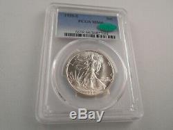 1939-S 50C Walking Liberty Half Dollar PCGS MS66, Lustrous, CAC