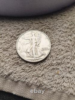 1939-S Walking Liberty Half Dollar AU/UNC