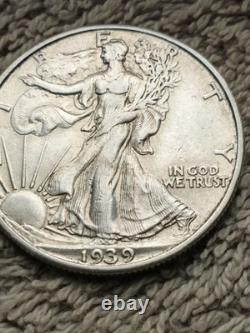 1939-S Walking Liberty Half Dollar AU/UNC