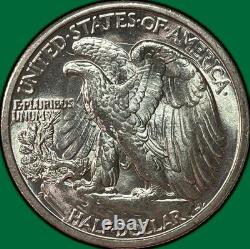 1939-S Walking Liberty Half Dollar Brilliant Uncirculated BU Coin #38723