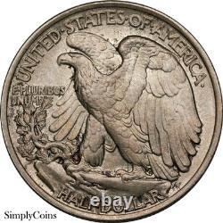 1939 Walking Liberty Half Dollar NGC MS64 BU Silver Coin