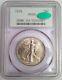 1939 Walking Liberty Half Dollar Pcgs Ms64 Cac, Looks 65+ Rare Gen 2.1a Slab