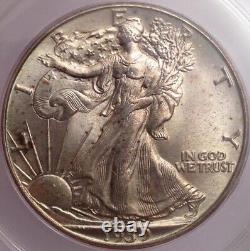 1939 Walking Liberty Half Dollar PCGS MS64 CAC, Looks 65+ RARE Gen 2.1A Slab