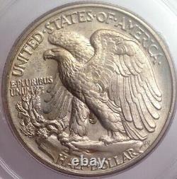 1939 Walking Liberty Half Dollar PCGS MS64 CAC, Looks 65+ RARE Gen 2.1A Slab