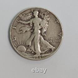 1940-1946 S 50C Walking Liberty Half Dollar 7 coins
