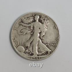 1940-1946 S 50C Walking Liberty Half Dollar 7 coins