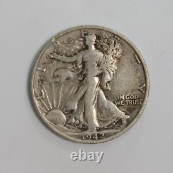 1940-1946 S 50C Walking Liberty Half Dollar 7 coins