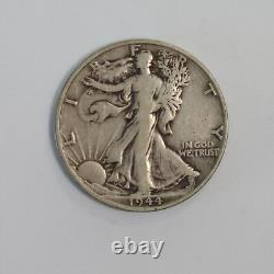 1940-1946 S 50C Walking Liberty Half Dollar 7 coins