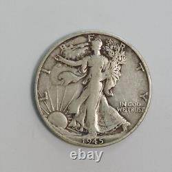 1940-1946 S 50C Walking Liberty Half Dollar 7 coins