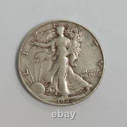 1940-1946 S 50C Walking Liberty Half Dollar 7 coins