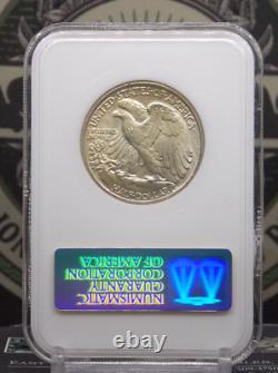 1940 P Walking Liberty Half Dollar 50c NGC MS65 #001 Old FATTY Gem ECC&C, Inc