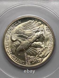 1940 P Walking Liberty Silver Half Dollar PCGS MS63 OGH Gen 1.2 Rattler