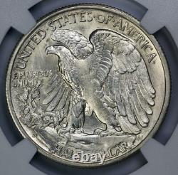 1940-S Walking Liberty 50c Half Dollar NGC MS 64 Semi Proof Like
