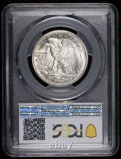 1940 S Walking Liberty Silver Half Dollar Coin Pcgs Ms66+ Plus Cac