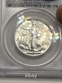 1940 Walking Liberty Silver Half Dollar MS65 PCGS CAC Approved! Good Eye Appeal