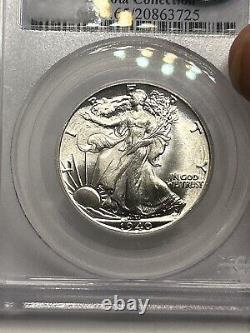 1940 Walking Liberty Silver Half Dollar MS65 PCGS CAC Approved! Good Eye Appeal