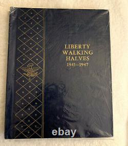 1941 1947 Liberty Walking Half Dollar Whitman Book 20 Coins FULL SET