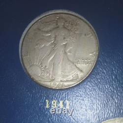 1941-1947 Walking Liberty Half Dollar, Complete Whitman Book, VF(7), XF(12), AU(1) 1941-1947 Walking Liberty Half Dollar, Complete Whitman Book, VF(7), XF(12), AU(1)