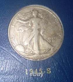 1941-1947 Walking Liberty Half Dollar, Complete Whitman Book, VF(7), XF(12), AU(1) 1941-1947 Walking Liberty Half Dollar, Complete Whitman Book, VF(7), XF(12), AU(1)