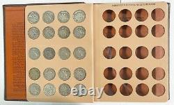 1941 1947 Walking Liberty Silver Half Dollar Set In Album 20 Coin Set