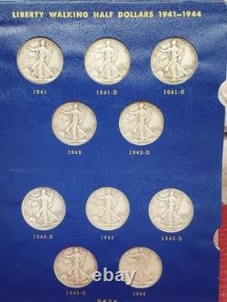 1941- 47 SILVER WALKING LIBERTY HALF DOLLAR (20 COIN SHORT SET) Unsearched