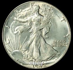 1941 50C Walking Liberty Half Dollar- Choice Gem Bu SMH 1194