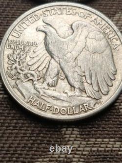 1941 D, 42 P, 43 P, 44 S, 45 P, 47 P, AU Silver WALKING LIBERTY HALF LOT OF 6