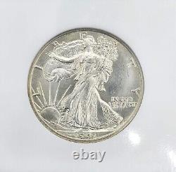1941-D Liberty Walking Half Dollar NGC MS-66 Mint State 66