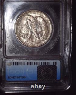 1941-D Walking Liberty Fifty Cent, ICG 65, Issue Free
