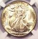 1941-d Walking Liberty Half Dollar 50c Coin Certified Ngc Ms67 $900 Value