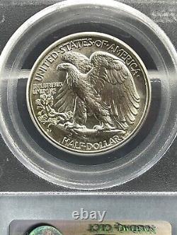 1941-D Walking Liberty Silver Half Dollar PCGS MS66