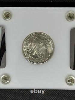 1941 Gem BU MS UNCIRCULATED Walking Liberty Silver Half Dollar! ARCG Old Holder